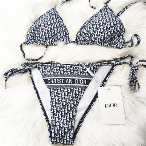 dior bikini blue